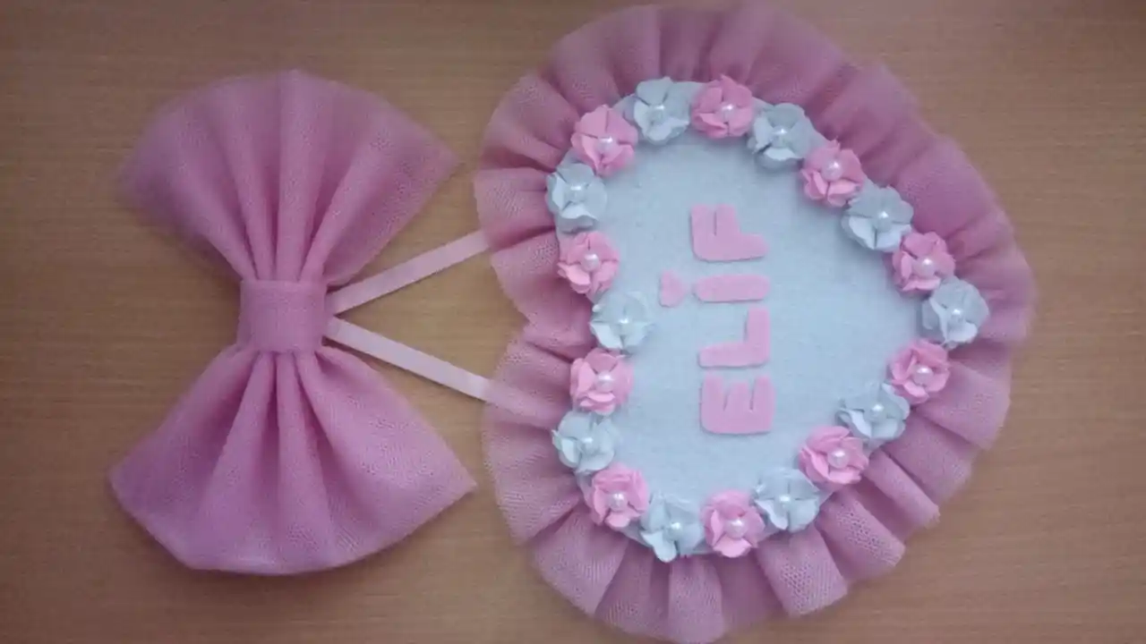 Evde Bebek Kapı Süsü Yapımıyla Dekorasyonda Sevgi ve Yaratıcılığı Birleştirin