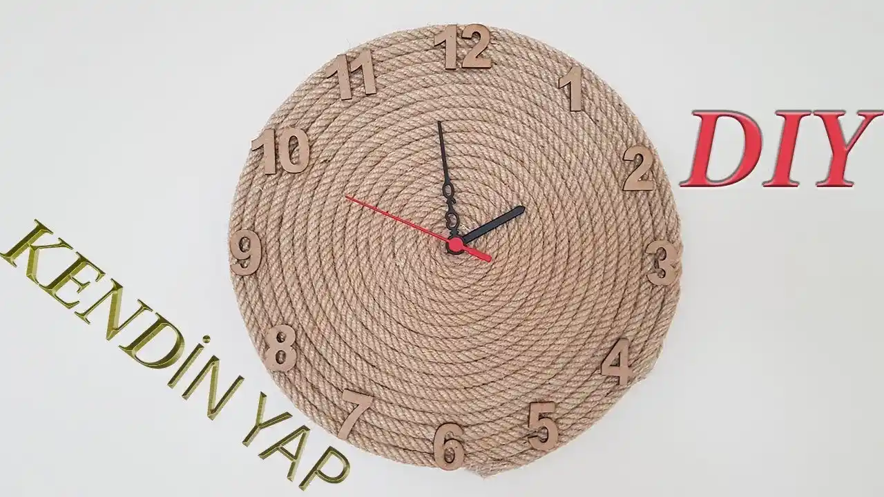 Evde Duvar Saati Yapımı: Yaratıcı ve Ekonomik Dekorasyon Fikirleri
