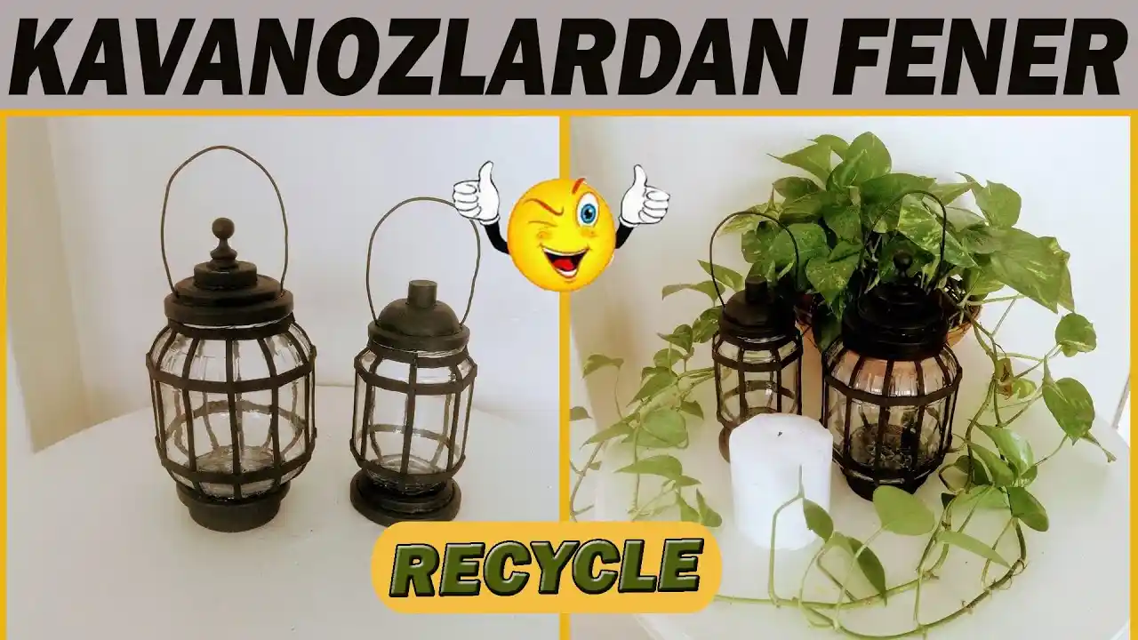 Evde Fener Yapımıyla Dekorasyonunuza Özgün ve Şık Dokunuşlar Katın
