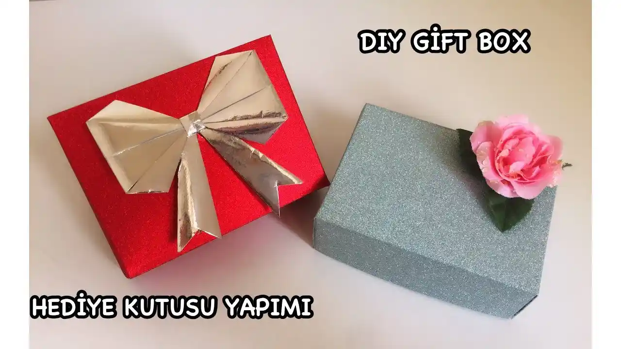 Evde Hediye Kutusu Yapımı: Dekorasyon ve Kişisel Dokunuşlarla Özgün Tasarımlar