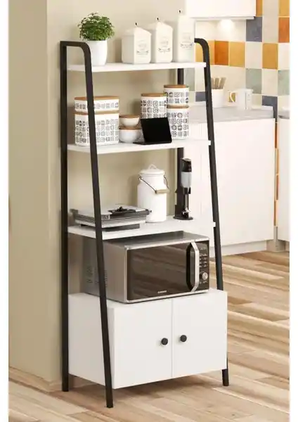 Exent Lara Mobilya Çok Amaçlı Mutfak Kiler Dolabı: Modern, Dayanıklı ve Şık Tasarım