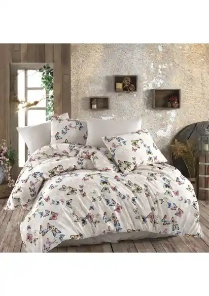 Faiend Solmaya Dayanıklı Pamuklu Çift Kişilik Nevresim Takımı Modern Tasarım