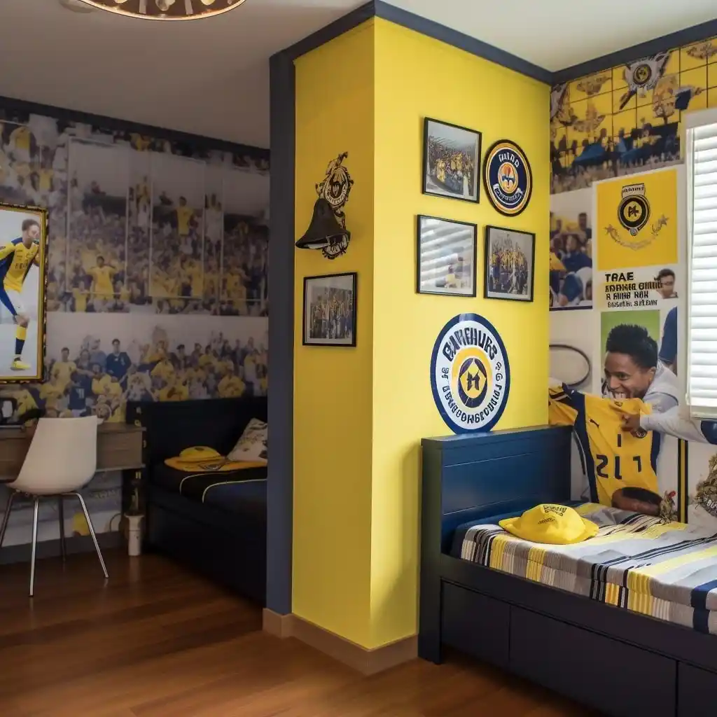 Fenerbahçe Temalı Oda Dekorasyonu İpuçları ve Yaratıcı Fikirler