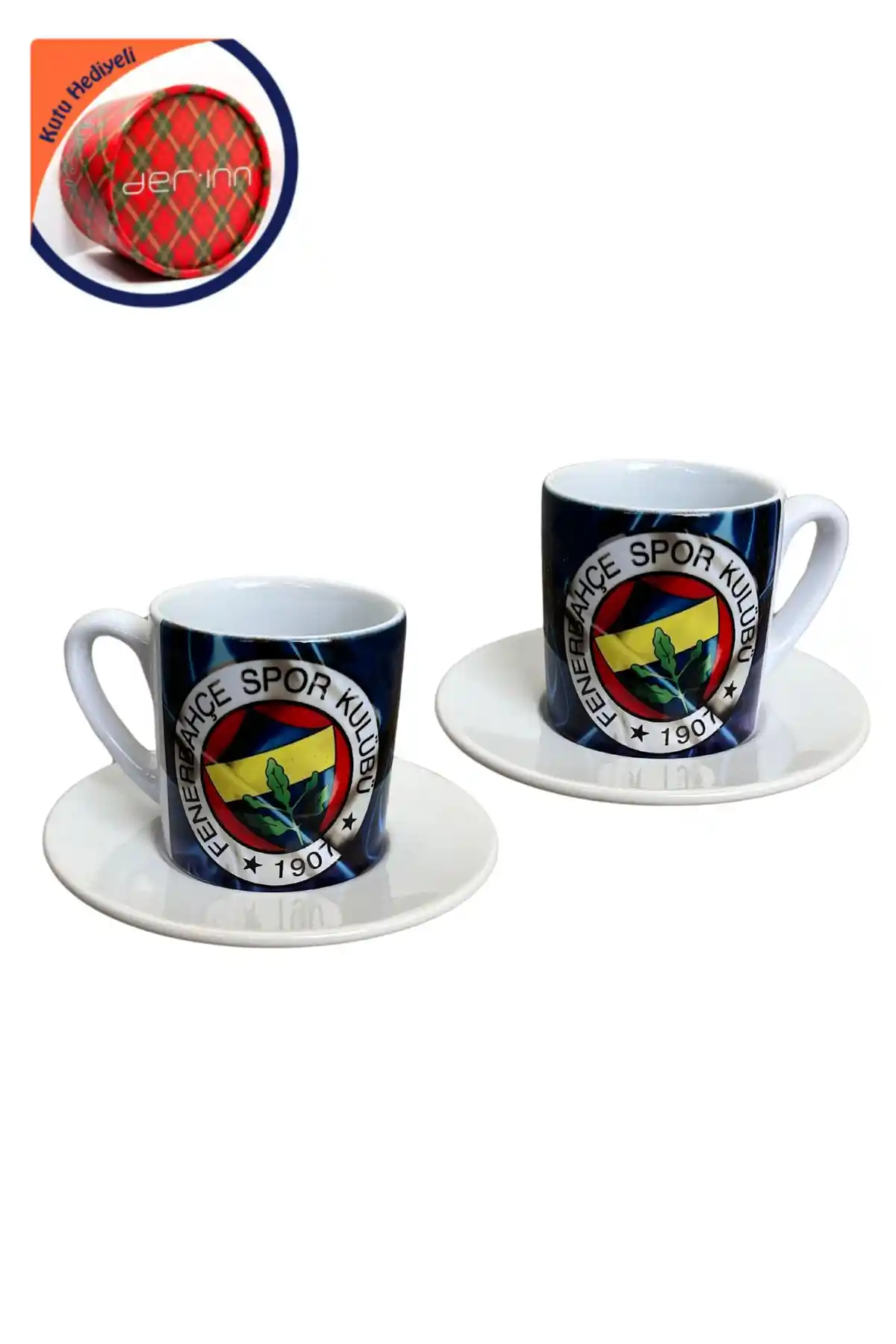 Fenerbahçeli Kahve Fincanı Dekorasyonunda Renk ve Tutkunun Şıklığı