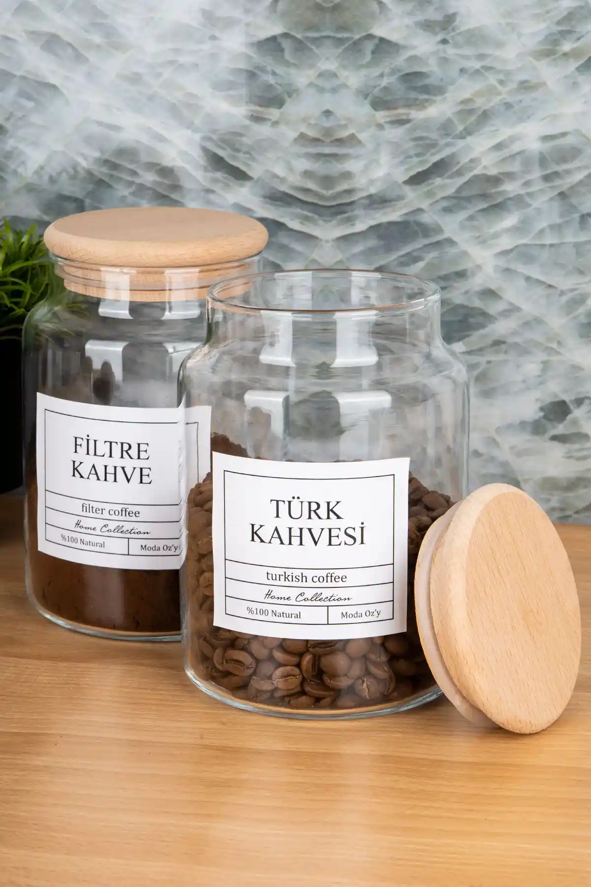 Filtre Kahve Kavanozlarıyla Dekorasyonda Şık ve Fonksiyonel Dokunuşlar