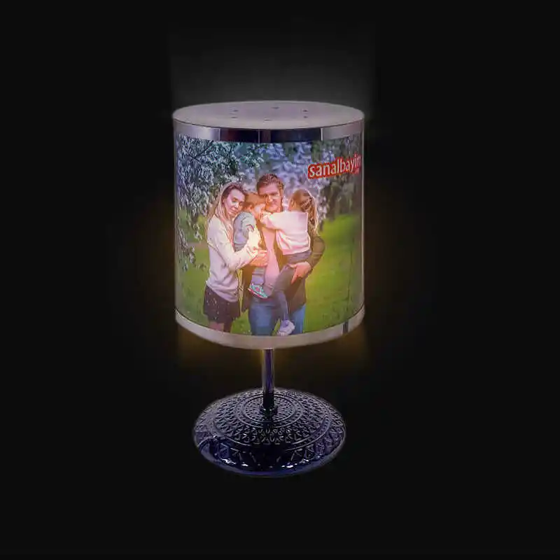 Fotoğraflı gece lambası ile ev dekorasyonunda kişisel ve özgün dokunuşlar yapın