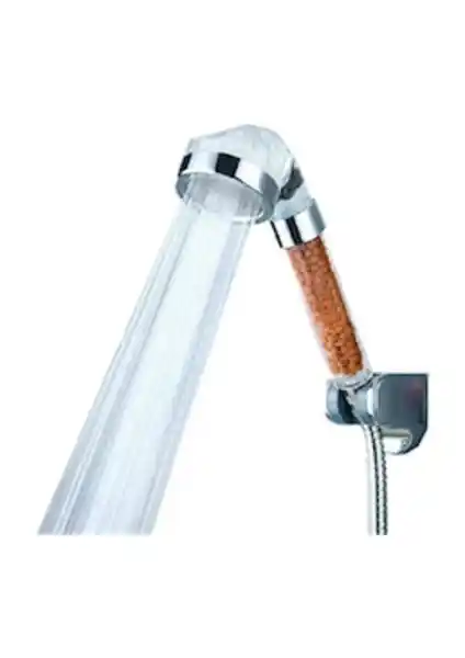 FourForce Boncuklu Şeffaf Duş Başlığı: Estetik ve İşlevselliği Bir Arada Sunar