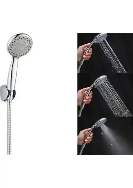 FourForce Terapi Etkili 3 Fonksiyonlu Duş Başlığı Seti: Sağlık ve Konfor Odaklı Tasarım