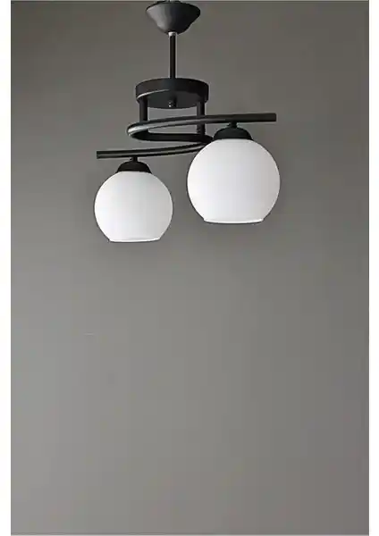 Fuji Modern Siyah Dekoratif Avize: Şık ve Fonksiyonel İç Mekan Aydınlatması