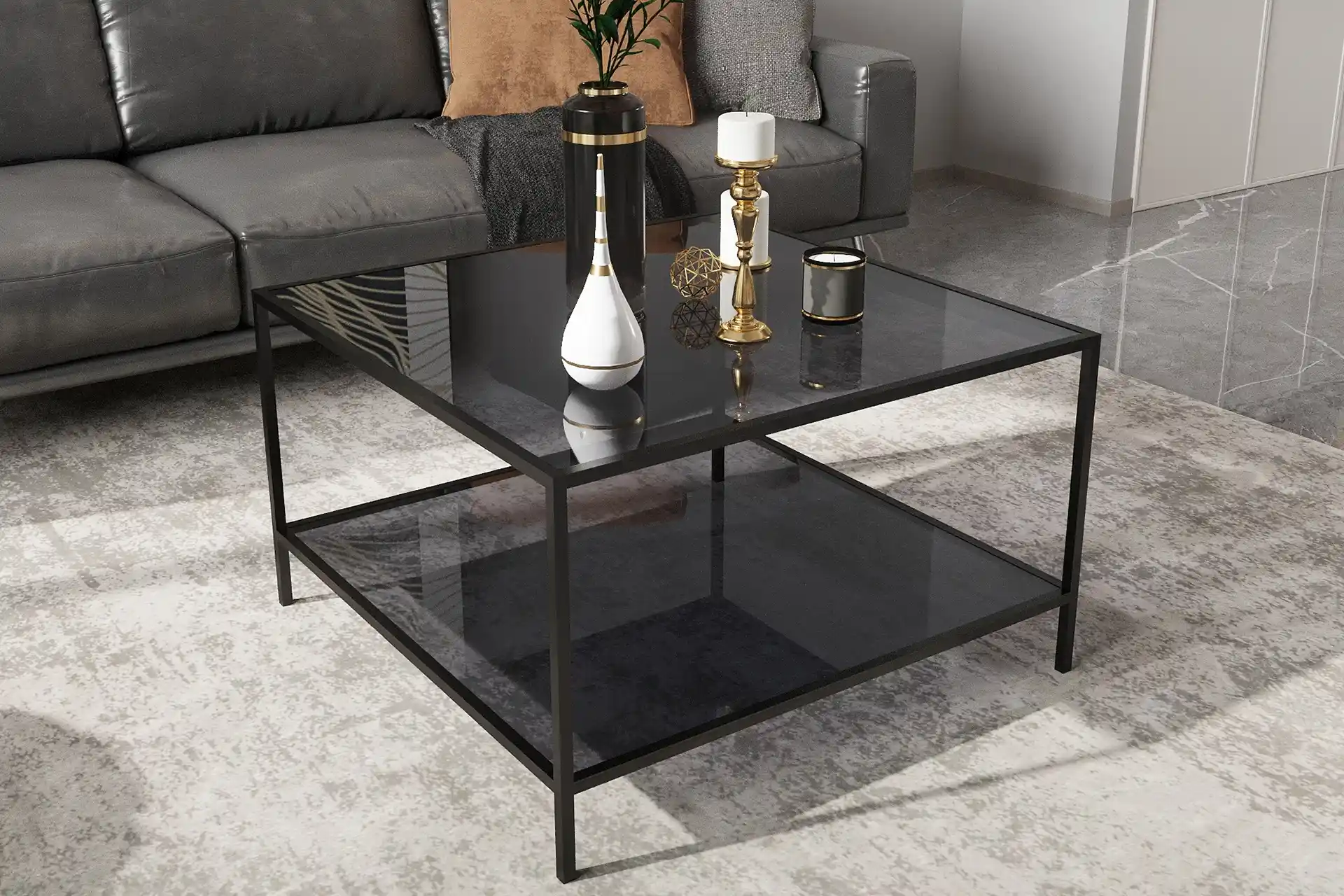 Füme Cam Sehpa Modelleri ve Tasarım Seçenekleri ile Modern Dekorasyon İpuçları