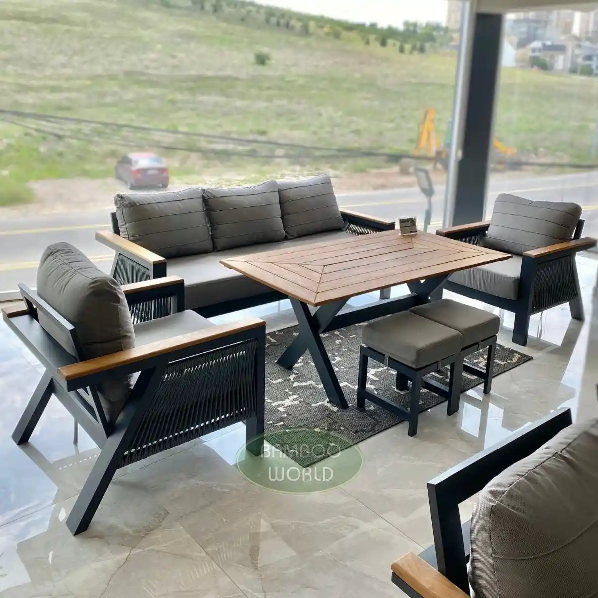 Füme Oturma Grubu Dekorasyonda Zarafet ve Modernlik İçin En İyi Seçenekler