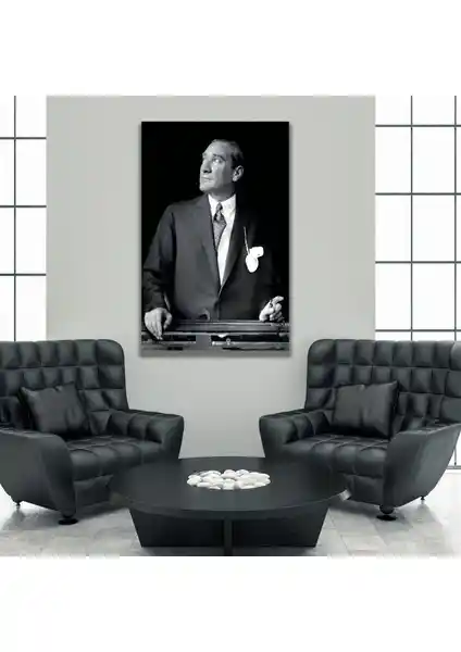 Gaagart Tasarımı Tekli Dikey Kanvas Ofis Tablosu Modern ve Şık Dekorasyon İçin