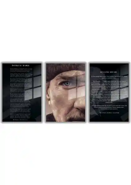 Gaagart Temperli Gerçek Cam Tablo Seti: Estetik ve Dayanıklılığı Bir Arada Sunar