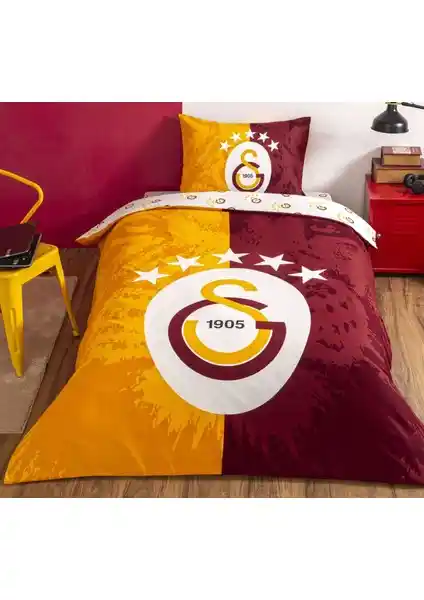 Galatasaray Lisanslı Tek Kişilik Nevresim Takımı: Şıklık ve Konforun Buluşması