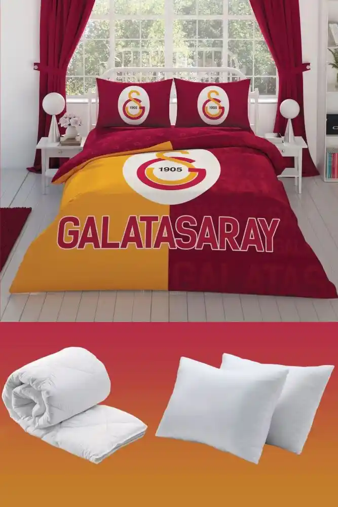 Galatasaray Temalı Yataklar ve Dekorasyon Ürünleri ile Evinize Sporun Enerjisini Katın