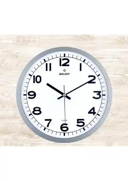 Galaxy Duvar Saati 216-G Modern ve Sessiz Zaman Ölçer Dekoratif Tasarım