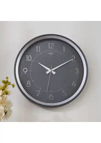 Galaxy Duvar Saati Füme Renkli Modern Tasarım ve Kolay Montaj Özelliğiyle Dekorasyonunuza Şıklık Katar