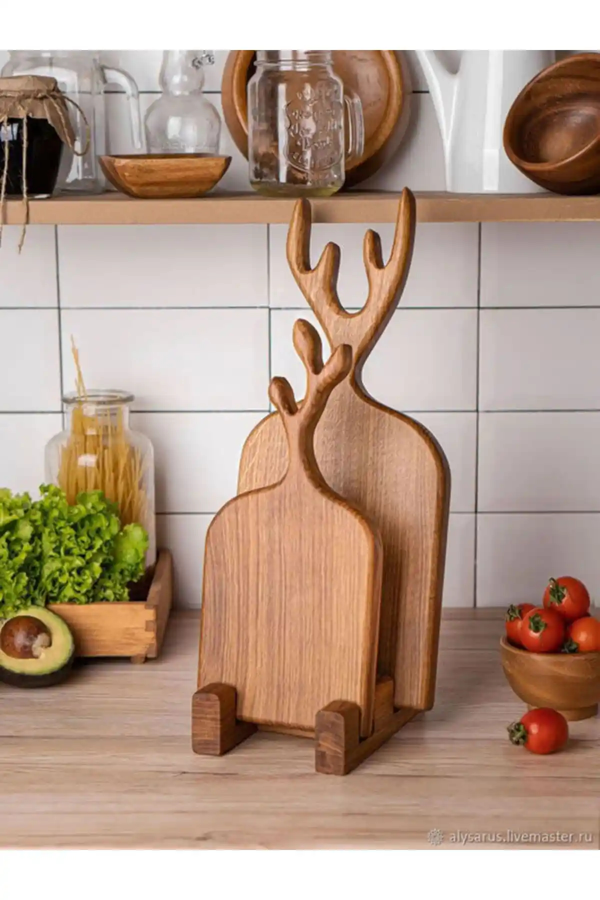 Geyik Kesme Tahtası ile Doğal ve Şık Dekorasyon Fikirleri ve Kullanım Alanları