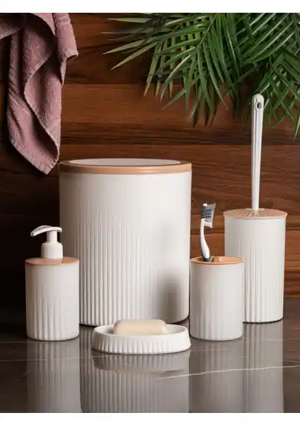 Giorsi Sosa 5 Parça Banyo Seti: Modern ve Fonksiyonel Tasarım Çözümü