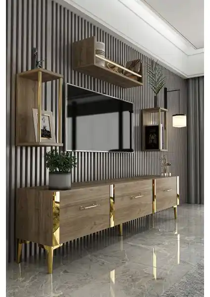 Givayo Laura Serisi TV Ünitesi: Modern ve Dayanıklı Tasarım Çözümü