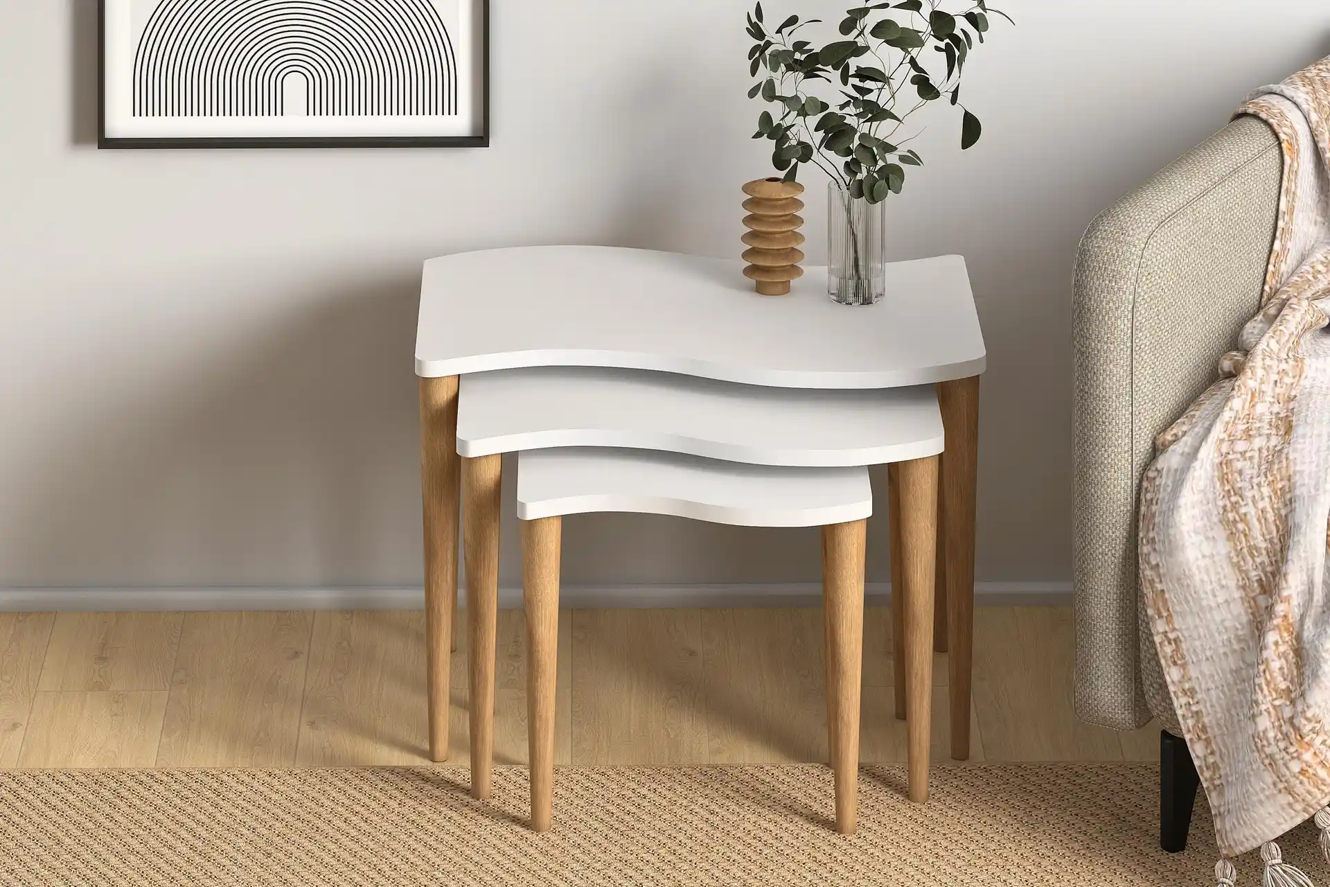 Gofrato Zigon Sehpa Modelleri ve Dekorasyon İçin En Uygun Seçenekler