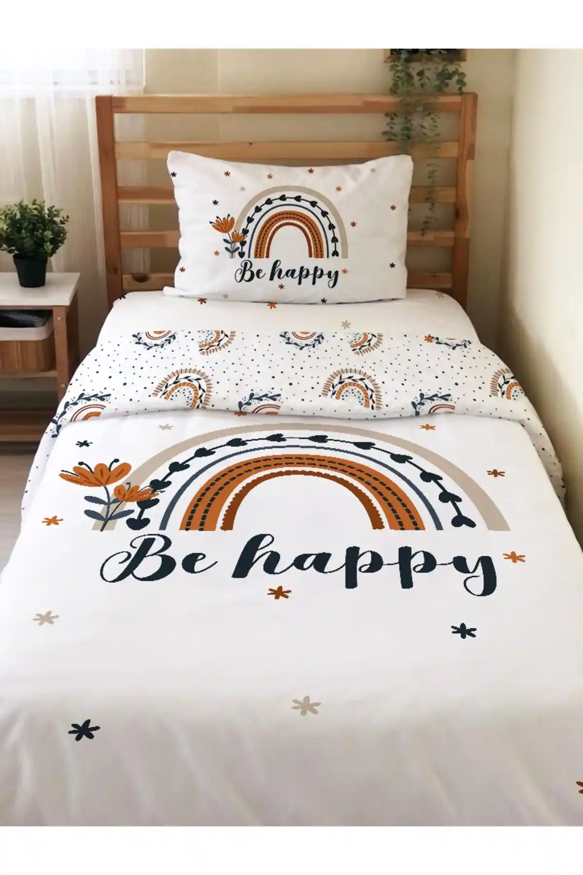 Gökkuşağı Desenli Nevresim Takımlarıyla Yatak Odanızı Canlandırın ve Renklerin Gücünü Yansıtın