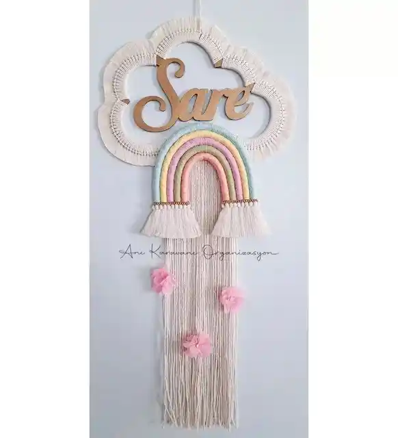 Gökkuşağı Kapı Süsü ile Evinize Renk Katma ve Dekorasyonunuzu Canlandırma