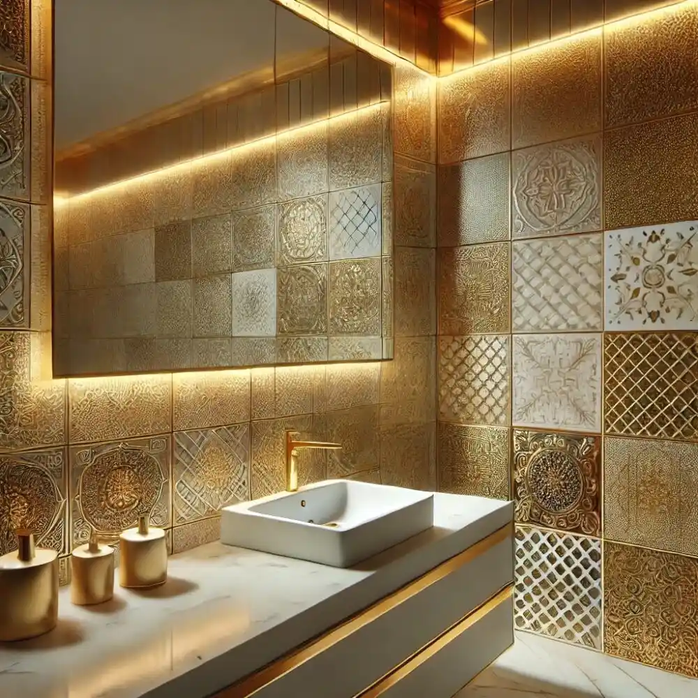 Gold Banyo Dekorasyon Trendleri ve Zarif Tasarım Önerileri