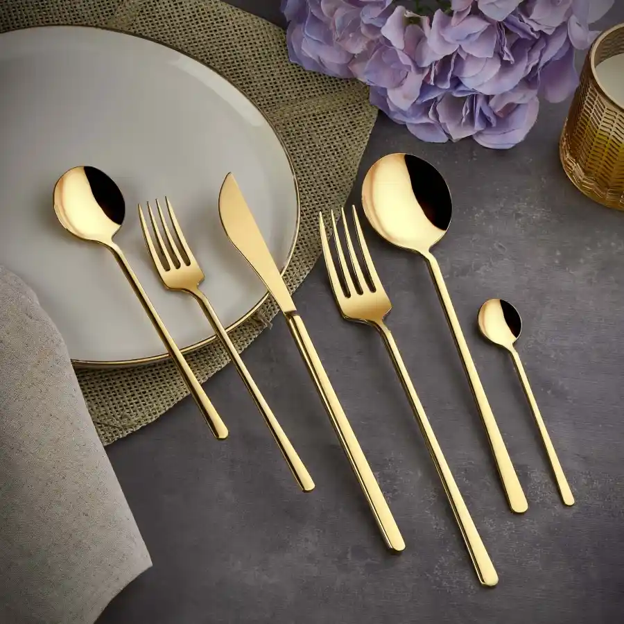 Gold Çatal Kaşık Takımları ile Sofralarınıza Zarif ve Şık Dokunuşlar