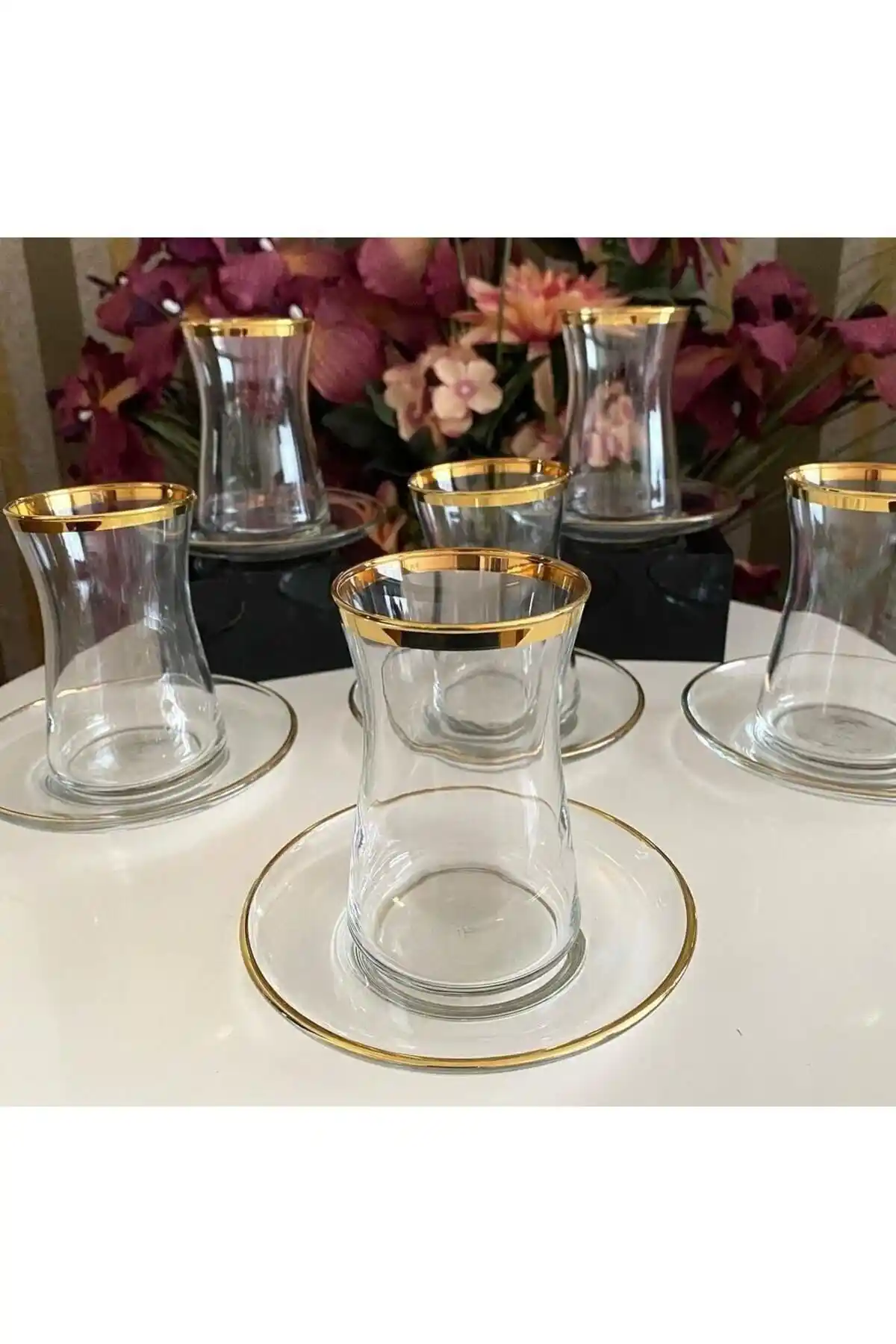 Gold Çay Bardağı ile Dekorasyonunuza Zarif ve Şık Bir Dokunuş Katın