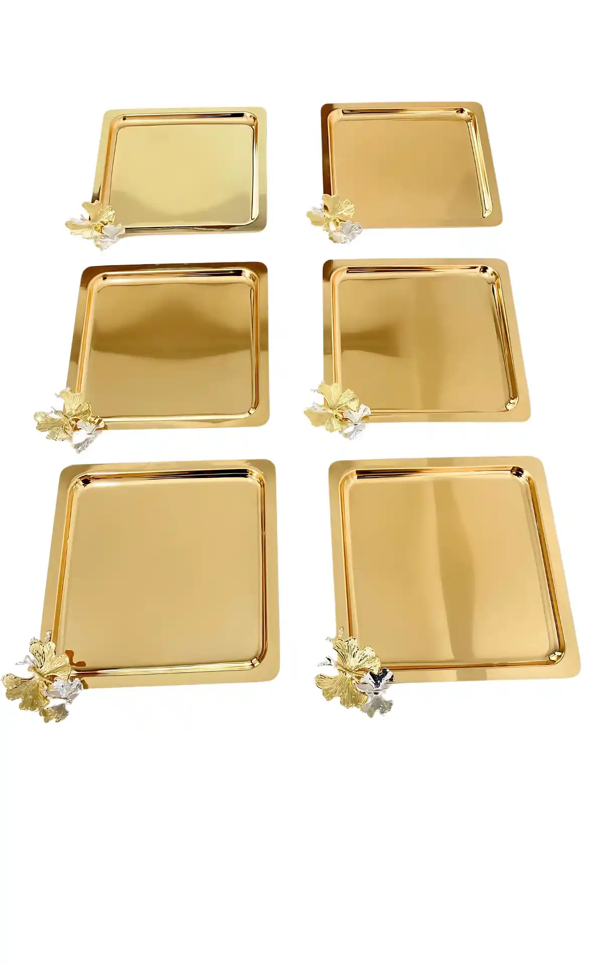 Gold Kahve Sunum Tepsisi ile Dekorasyonda Zarif ve Şık Detaylar