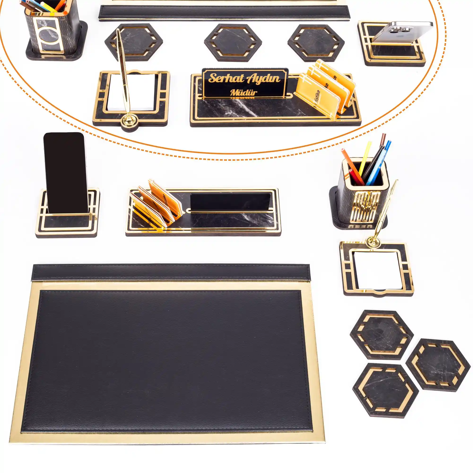 Gold Kalemliklerle Dekorasyonunuza Zarif ve Fonksiyonel Dokunuşlar Ekleyin