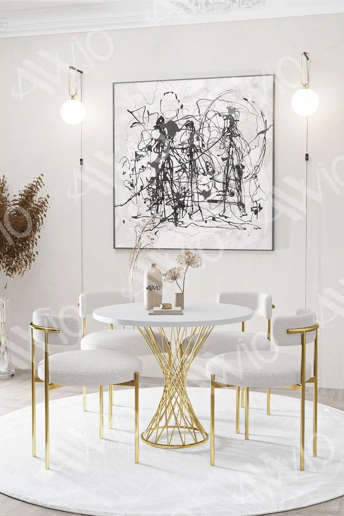 Gold Masa Trendleri ile Dekorasyonda Şıklık ve İşlevselliği Bir Arada Yakala