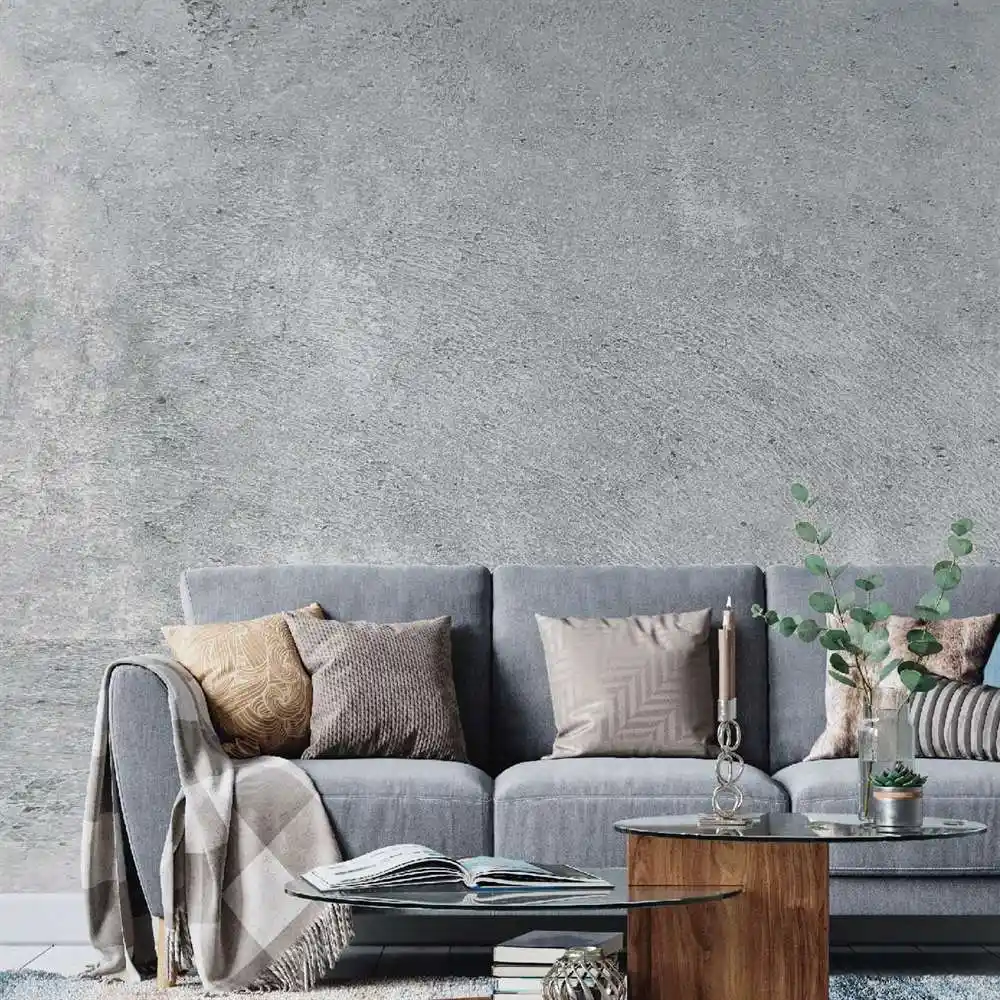 Gri Duvar Kağıdı ile Salon Dekorasyonunda Modern ve Şık Çözümler