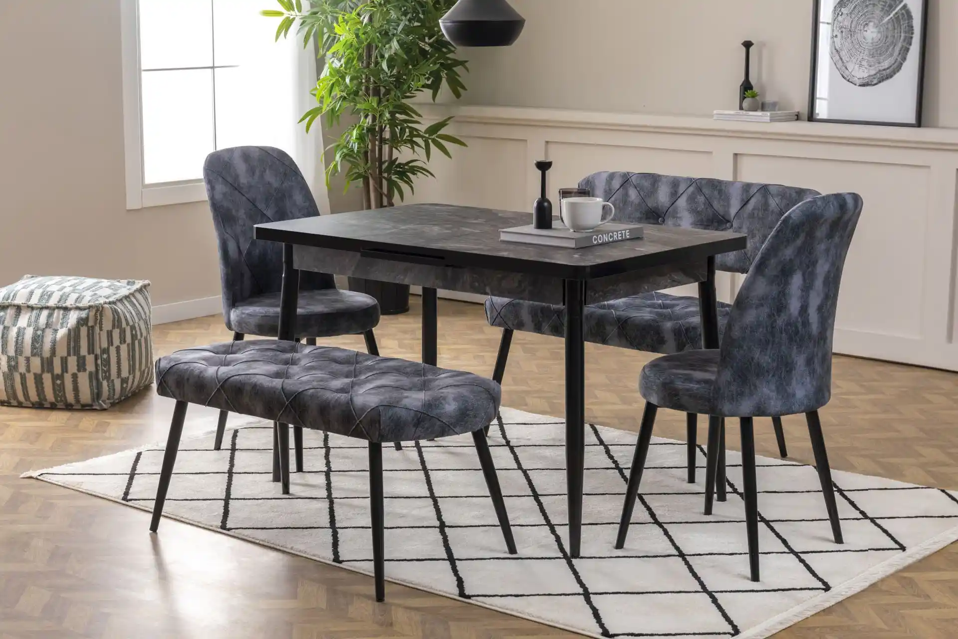 Gri Masa Dekorasyonunda Zarafet ve Çok Yönlü Kullanım İpuçları