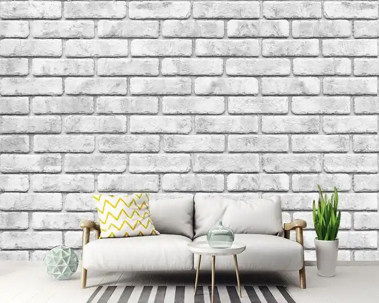 Gri Tuğla Desenli Duvar Kağıdı ile Modern ve Şık Mekanlar Yaratma Rehberi