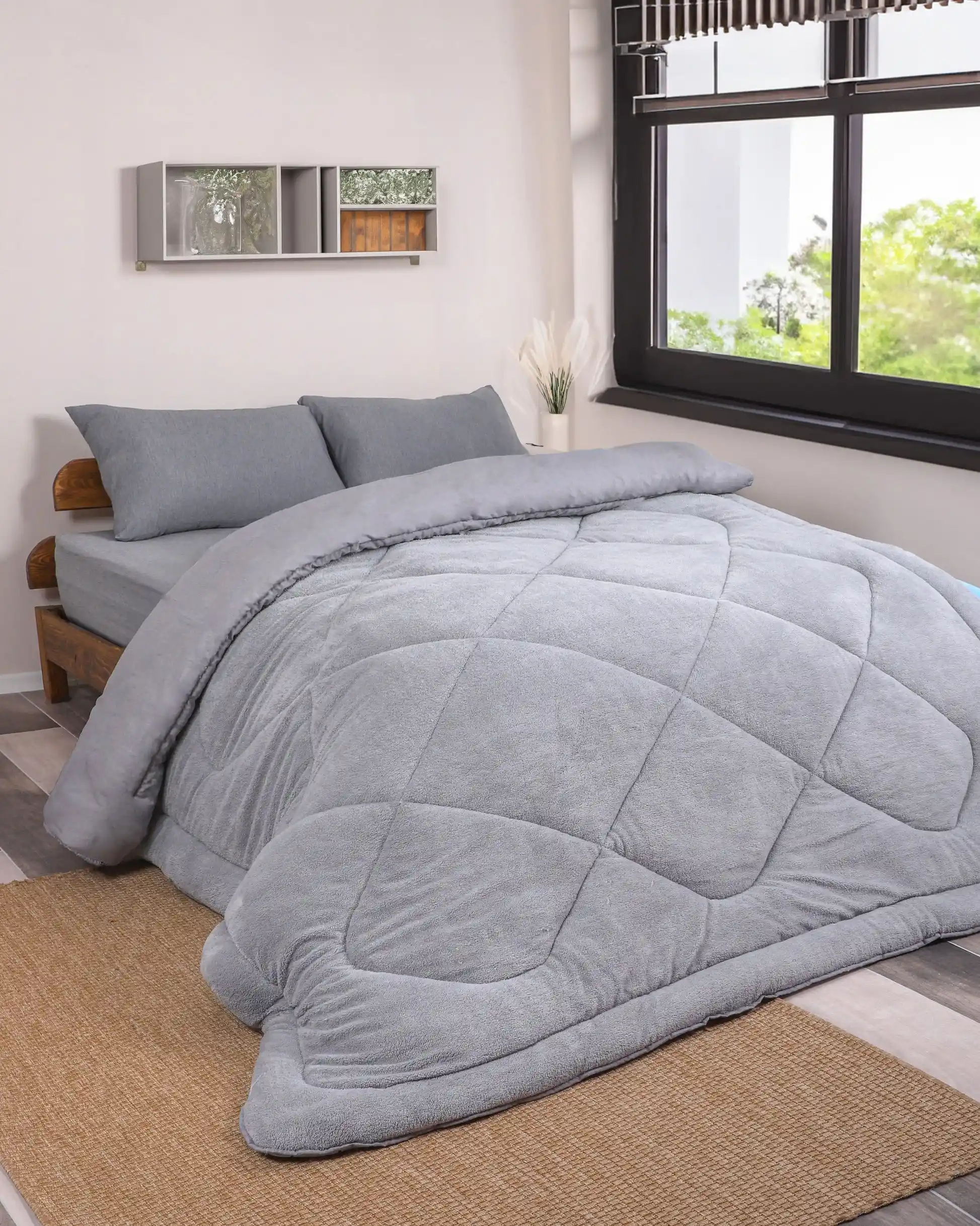 Gri Yorgan ile Dekorasyon: Şıklık ve Sakinlik Yaratmanın En İyi Yolları