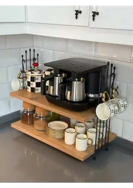 Guhef Kahve Makinesi Rafı: Estetik ve Pratik Mutfak Dekorasyonu İçin Uygun Çözüm