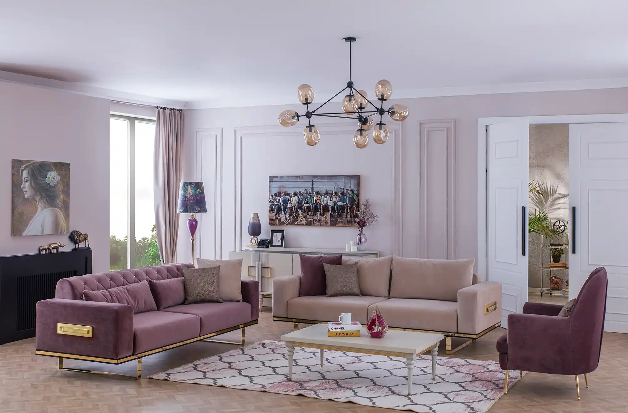 Gül Kurusu Mobilya ile Zarif ve Sıcak Dekorasyon Fikirleri ve İpuçları