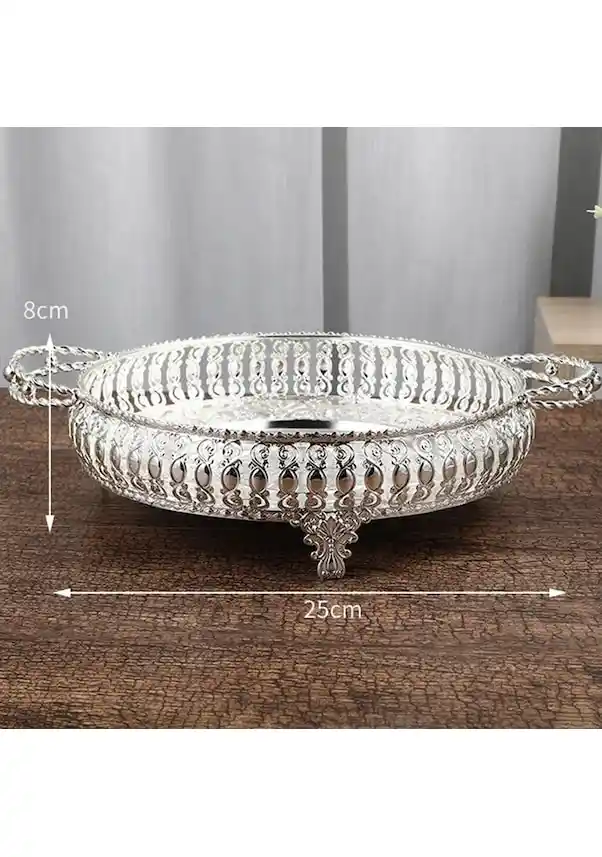 Gümüş Servis Tabağı ile Zarif ve Fonksiyonel Dekorasyon Çözümleri 2023