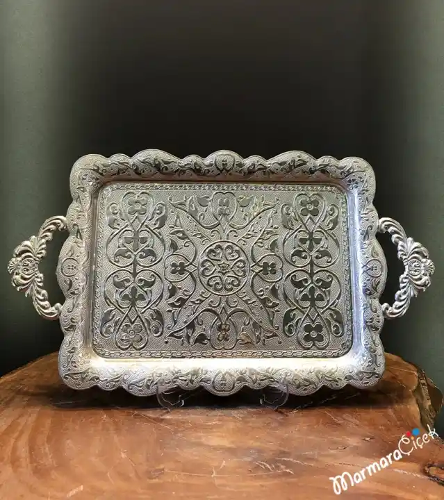 Gümüş Tepsi ile Dekorasyon ve Sunumda Zarafetin Şık Yolu