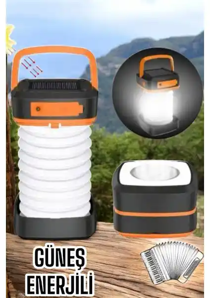 Güneş Enerjili Kamp Lambası ile Sürdürülebilir ve Estetik Dekorasyon Çözümleri