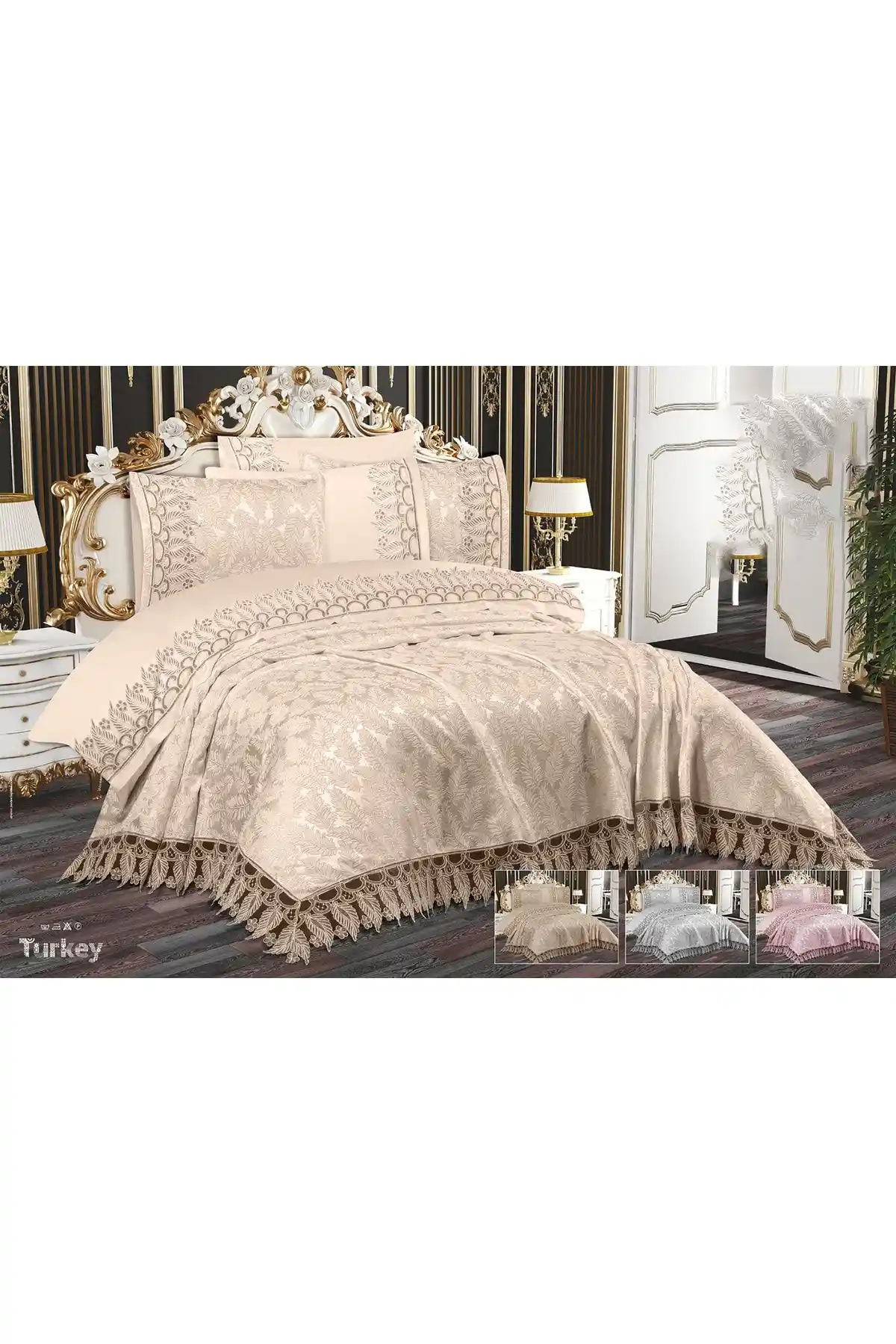 Günlük Pike Takımlarıyla Yatak Odası Dekorasyonunuzu Şık ve Konforlu Hale Getirin