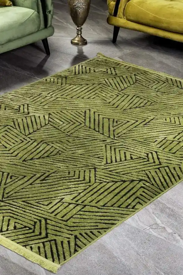 Haki Halı ile Mekânlarınızı Doğal ve Şık Bir Atmosfere Dönüştürün