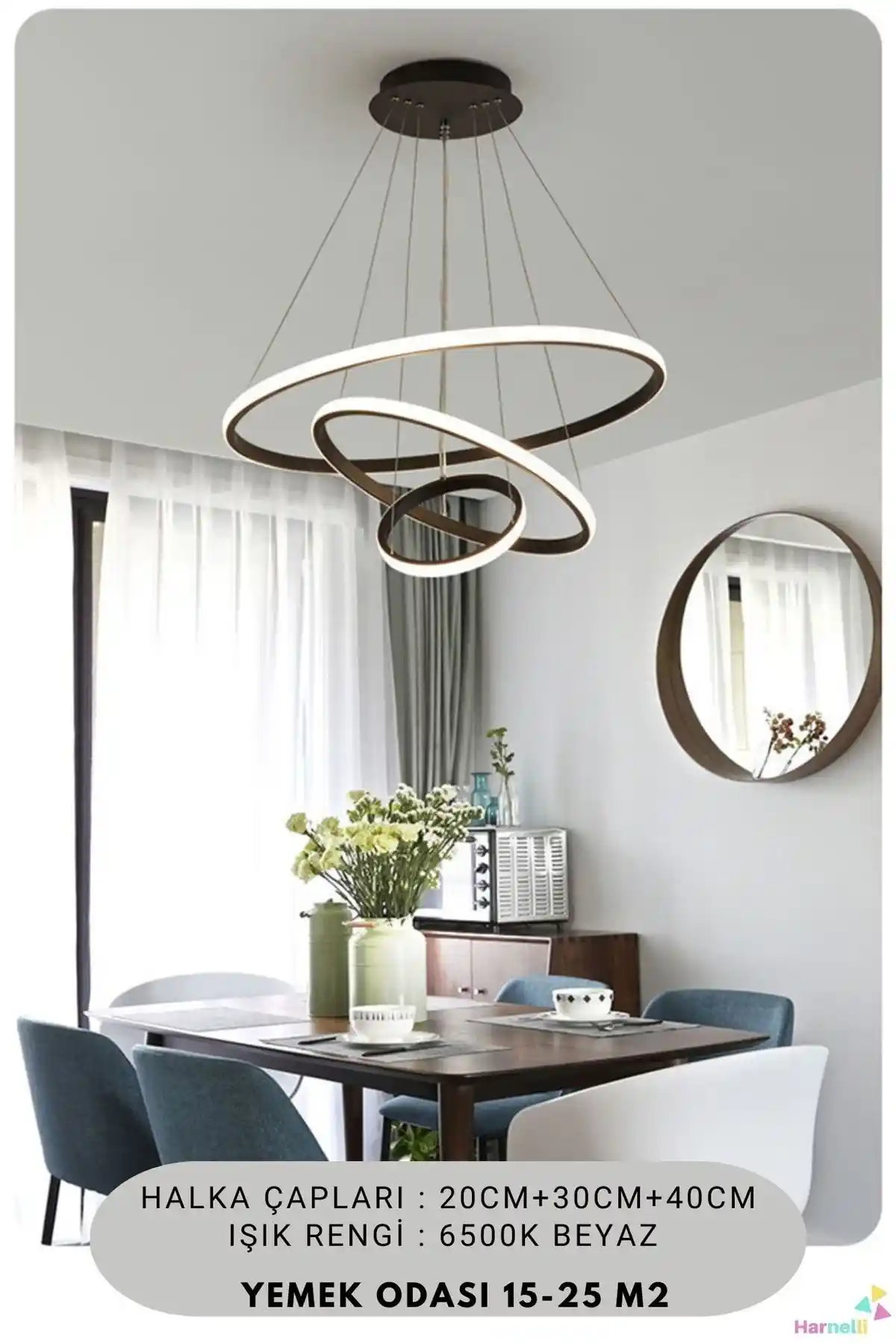 Halka Avize Modelleri ve Dekorasyon İpuçları ile Modern Aydınlatma Çözümleri