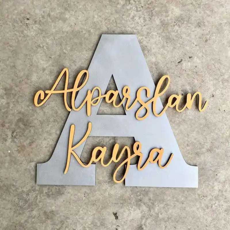 Harf Kapı Süsü Dekorasyon Trendleri ve Seçim İpuçları