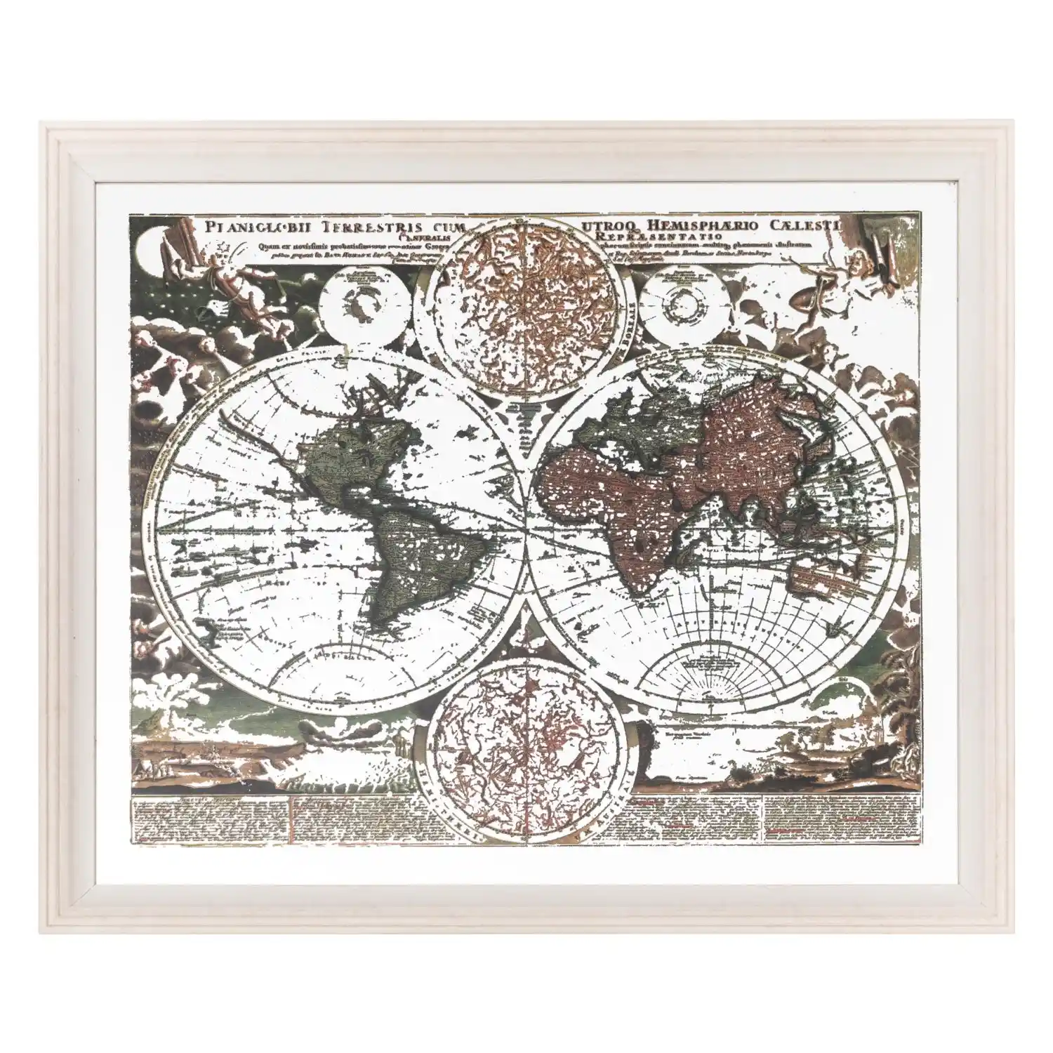 Haritalı Duvar Aynası ile Mekânlara Derinlik ve Estetik Katmanın Yolu