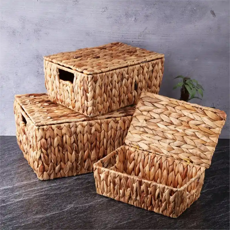 Hasır Kapaklı Kutular ile Dekorasyonda Doğal ve Şık Çözümler Rehberi