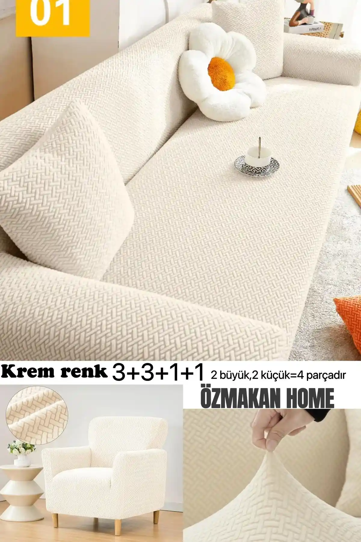 Hasır Koltuk Kılıfı ile Dekorasyonunuza Doğal ve Şık Bir Dokunuş Katın