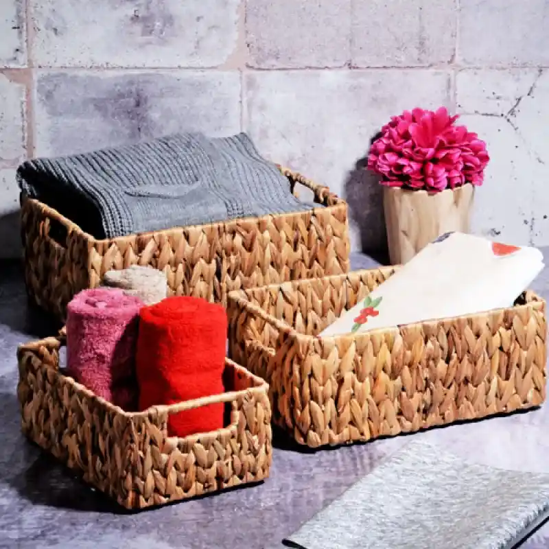 Hasır Sepet 3'lü Setler: Dekorasyonda Şıklık ve Fonksiyonellik İpuçları